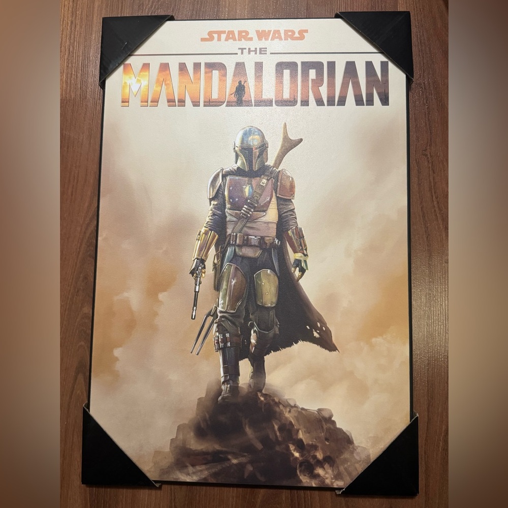 Star Wars Mandalorian wall art new